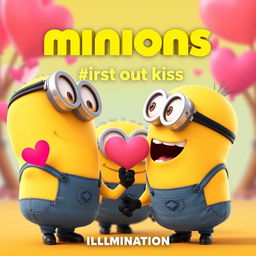 Create a movie poster for 'Minions 9