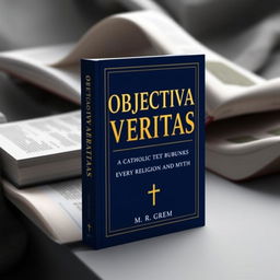 A cover for a book titled 'Objectiva Veritas'