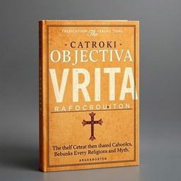 A cover for a book titled 'Objectiva Veritas'