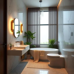 Ideas para decorar un baño utilizando las siguientes imágenes como inspiración