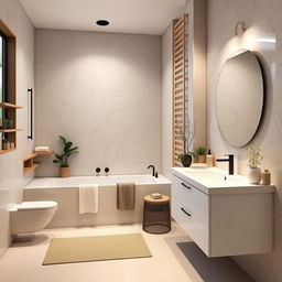 Ideas para decorar un baño utilizando la segunda imagen como inspiración