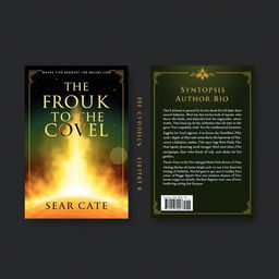 Create a front and back cover for a book