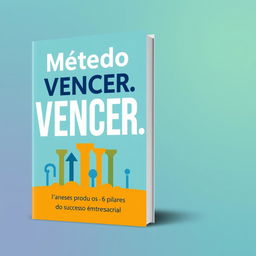 Design a book cover with the title 'Método VENCER