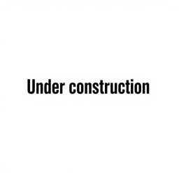 A white background with the text 'Under construction' in black, with HTML code in the background