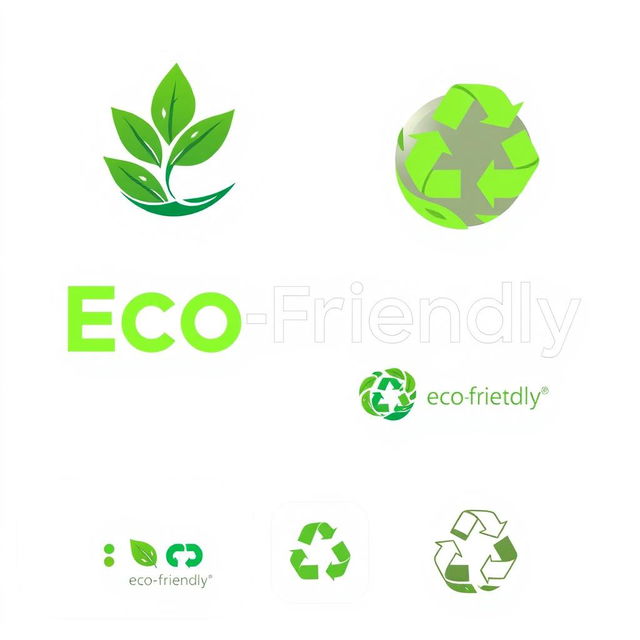 Create a logo for an eco-friendly company