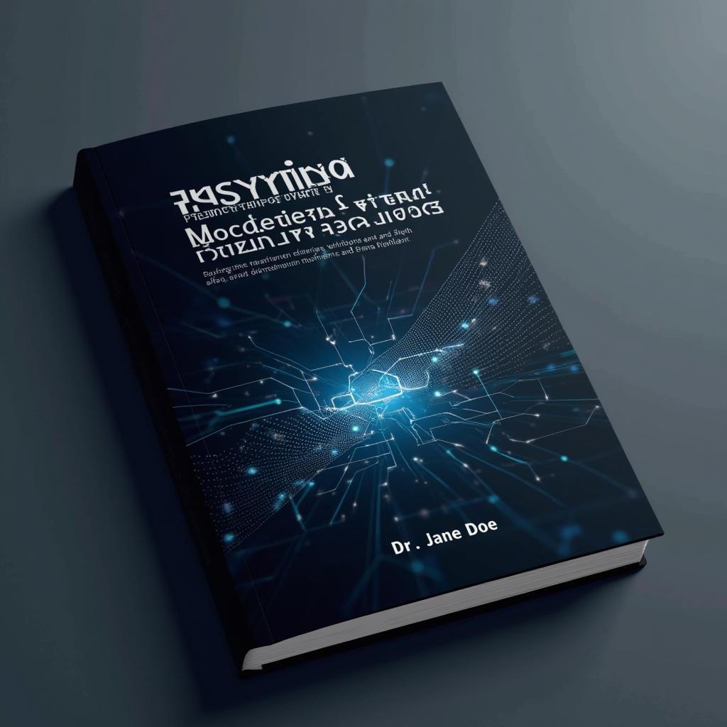 Book cover for 'Modern Distributed Systems: Principles and Practices' with a sleek, professional design in dark colors, featuring abstract geometric shapes and network patterns