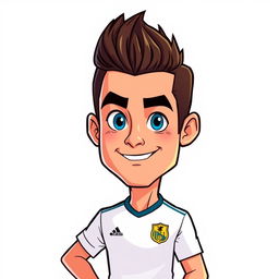 Create an animated character of Cristiano Ronaldo