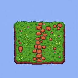 Create a path in the style of Stardew Valley