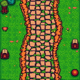 Create a path in the style of Stardew Valley