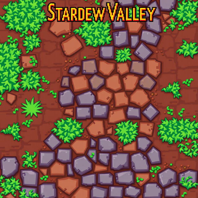 Create a path texture in the style of Stardew Valley