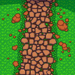 Create a path texture in the style of Stardew Valley