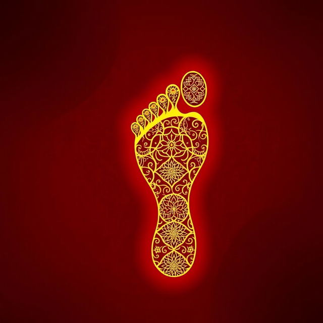 A metaphorical representation of the footprint of Islam