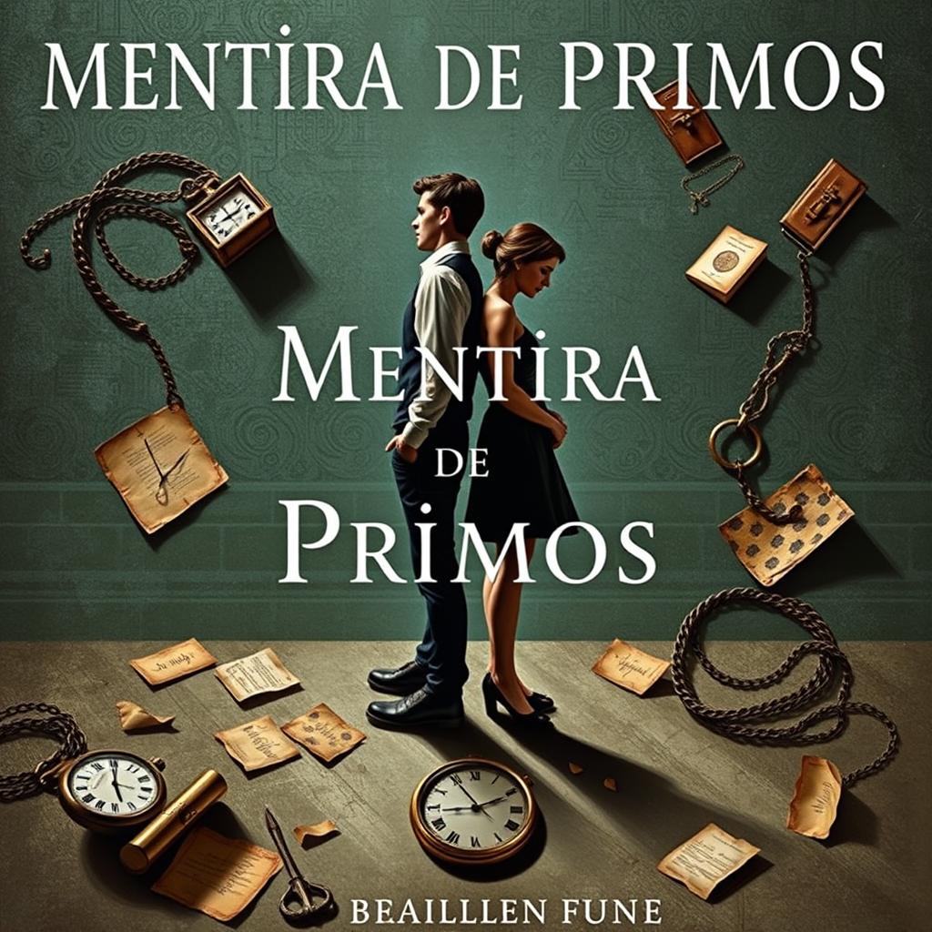 La portada del libro 'Mentira de Primos' debe ser realista y captar la esencia de una historia intrigante y envolvente