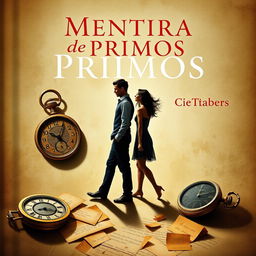 La portada del libro 'Mentira de Primos' debe ser realista y captar la esencia de una historia intrigante y envolvente