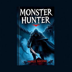 Create a cover for a novel titled 'Monster Hunter'