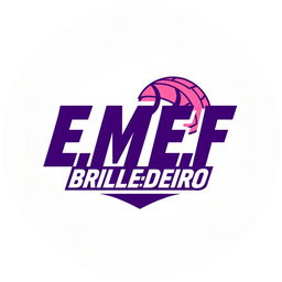 Create a logo for a volleyball group named 'E