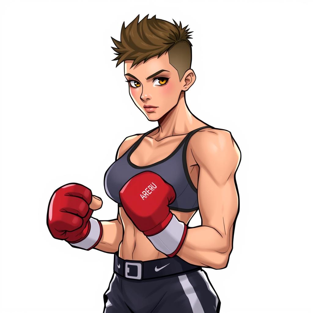 Create a character named Ariadna Mylonas Ikonomóu, a Greek MMA fighter