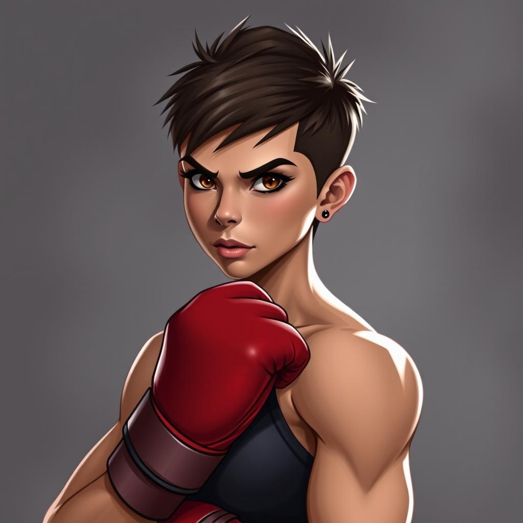 Create a character named Ariadna Mylonas Ikonomóu, a Greek MMA fighter