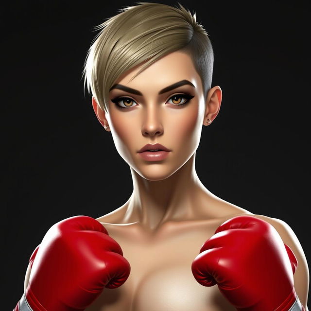 Create an ultra-realistic character named Ariadna Mylonas Ikonomóu, a Greek MMA fighter