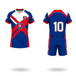 A sports jersey design for the middle school athletic team at SMP Muhammadiyah