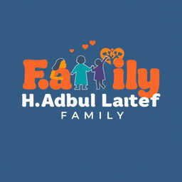 Family gathering t-shirt design featuring the text 'H