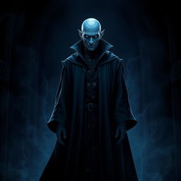 A fantastical reinterpretation of Voldemort with a unique appearance