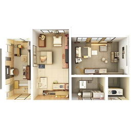 Create a 3 BHK (Bedroom, Hall, Kitchen) layout design in a 300 square yard area, optimizing space usage and maintaining a sleek and modern aesthetic