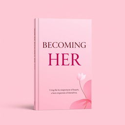 Book cover for "BECOMING HER", a woman empowerment book