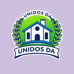 A vibrant, dynamic sports team emblem, representing Unidos Da Vila Feliz