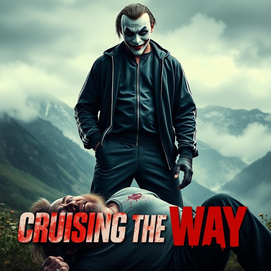 A gripping movie poster for 'Cruising The Way'