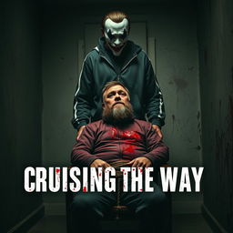 An intense and gritty movie poster for 'Cruising The Way'