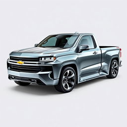 A modern reinterpretation of the classic Chevrolet C10, envisioned for the year 2024