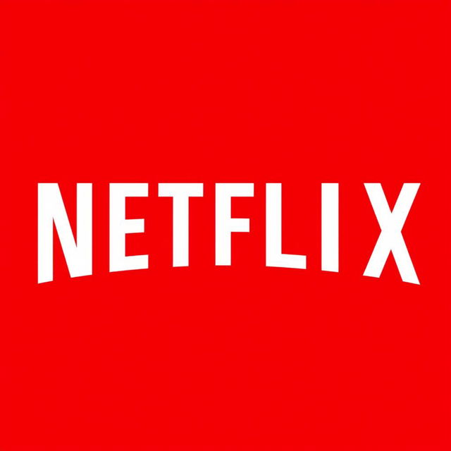 A high-quality digital illustration of the Netflix logo