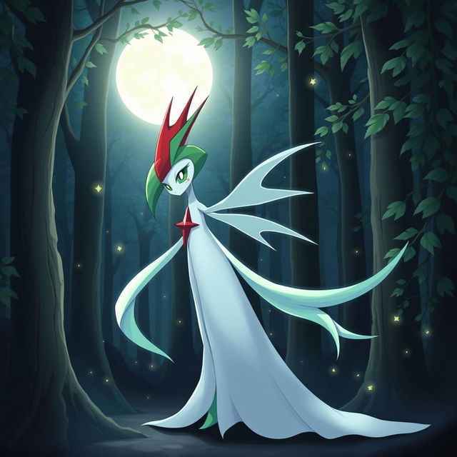 A graceful and elegant Gardevoir, the Psychic and Fairy-type Pokémon