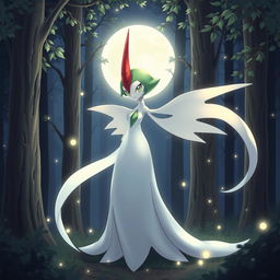 A graceful and elegant Gardevoir, the Psychic and Fairy-type Pokémon