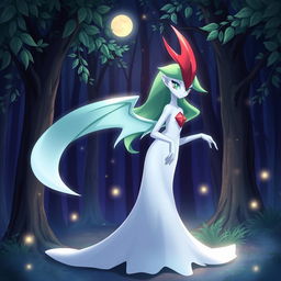 A graceful and elegant Gardevoir, the Psychic and Fairy-type Pokémon