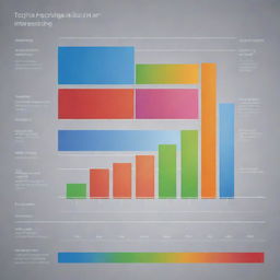 In a landscape format, illustrate a carefully detailed technical-themed bar chart demonstrating multiple processes in bright, assorted colors.