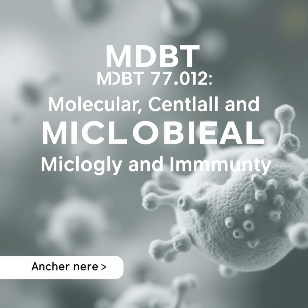 Design a professional and academic title page for "MDBT 674