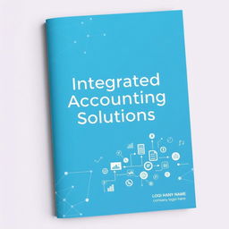 A professional and modern proposal cover design for an integrated accounting solution