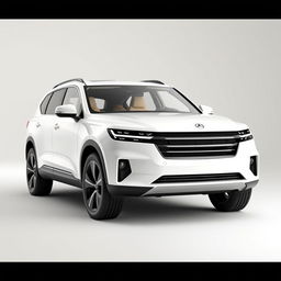 A simple, original SUV design that embodies elegance and minimalism