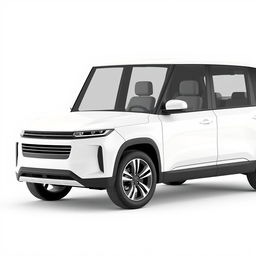 A simple, original SUV design that embodies elegance and minimalism