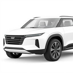 A simple, original SUV design that embodies elegance and minimalism