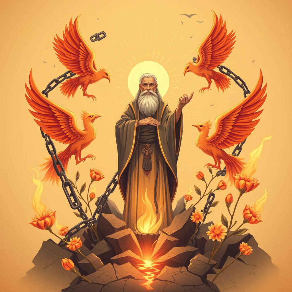 Create a vector illustration embodying the phrase "Good people are good because they've come to wisdom through failure
