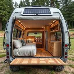 a versatile All Purpose Vehicle (APV) ingeniously converted into a camper