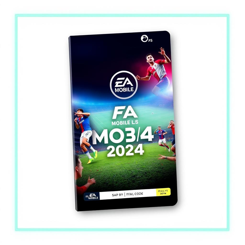 Create a cover design for FIFA Mobile 2024 thumbnails