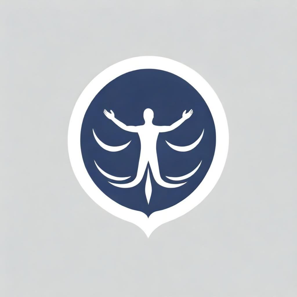 A logo incorporating the symbols of the Olympics, quality manufacturing, and healthcare patients, suggesting premium service and strength.