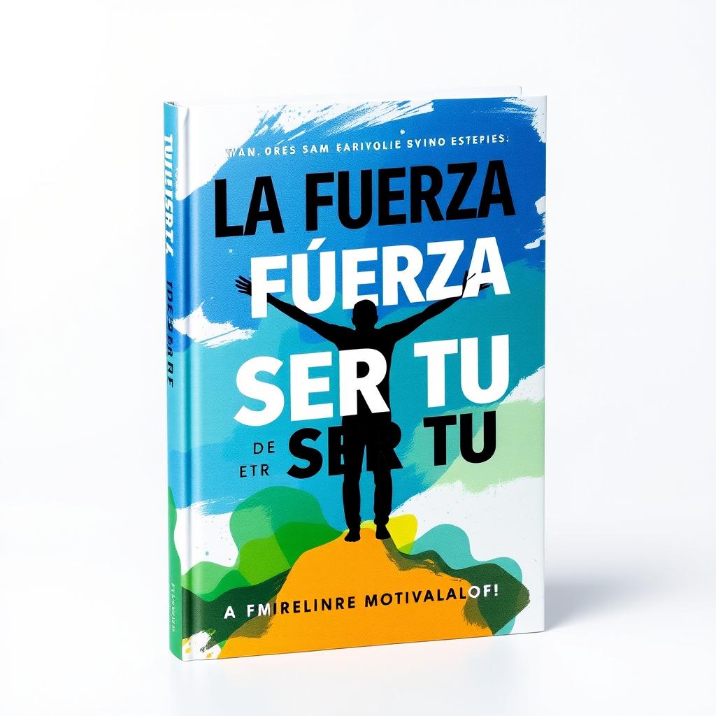 The book cover for a motivational book titled "LA FUERZA DE SER TU"