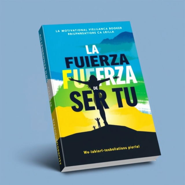 The book cover for a motivational book titled "LA FUERZA DE SER TU"