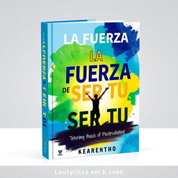 The book cover for a motivational book titled "LA FUERZA DE SER TU"