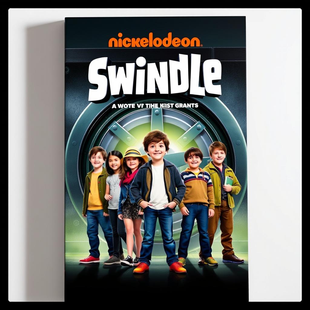 Movie cover for "Swindle" a Nickelodeon film